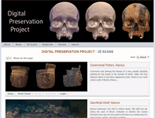 Tablet Screenshot of digitalpreservation.org